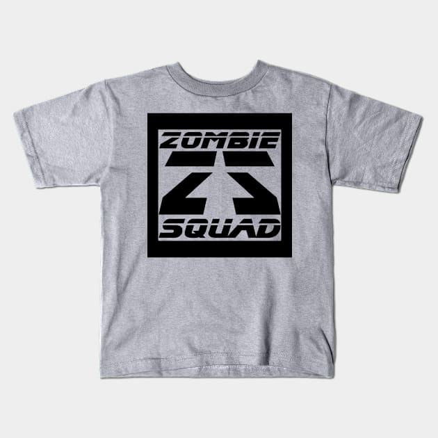 Zombie Squad ZS Replicant (Black) Kids T-Shirt by Zombie Squad Clothing